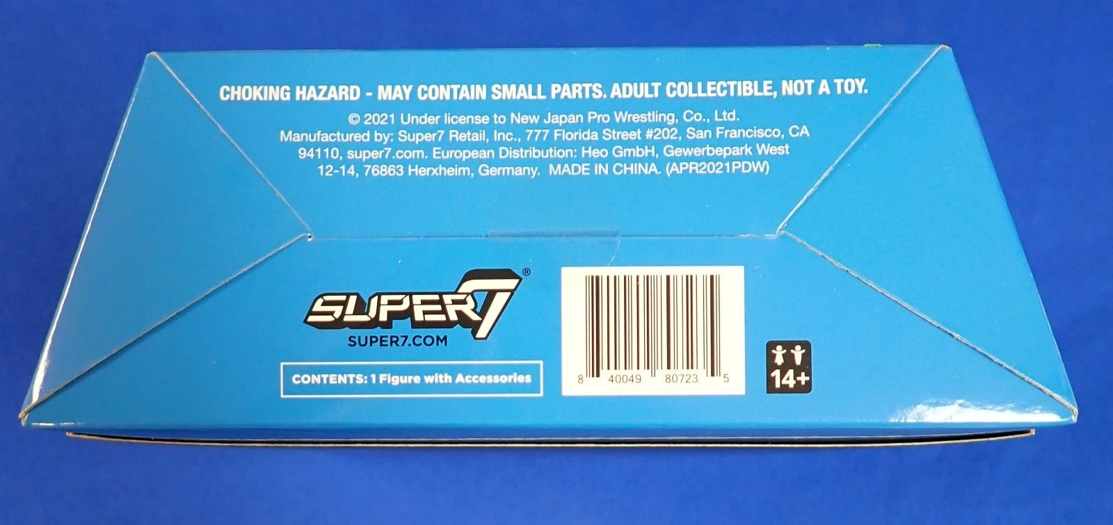 Super 7 New Japan Pro-Wrestling King of Sports Hiromu Takahashi New Sealed