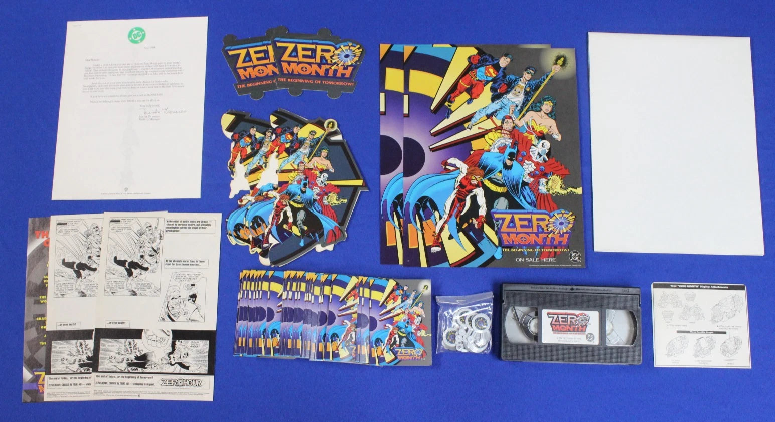 DC 1994 Zero Month Complete Promo Kit