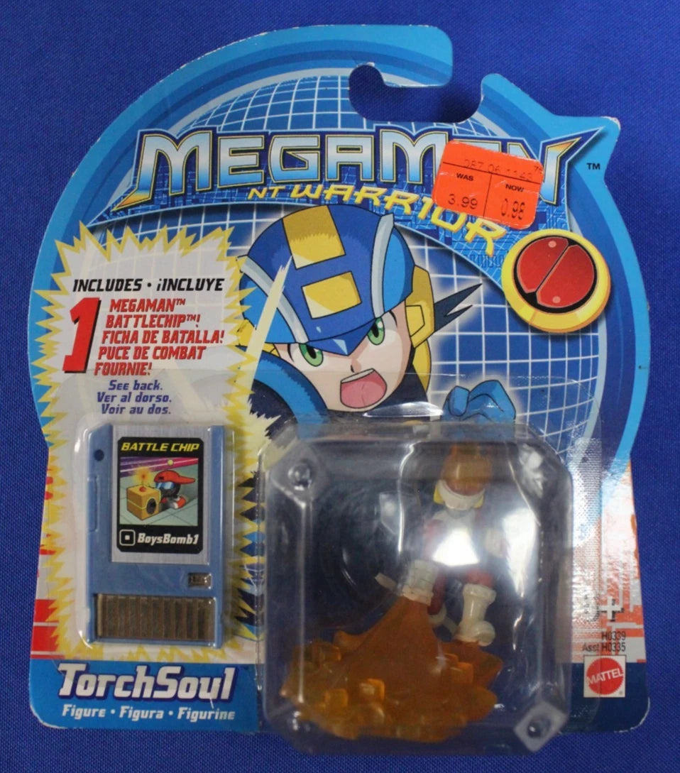 Megaman NT Warrior Miniature Figure Lot of 6