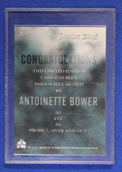 Rittenhouse Twilight Zone Signed Trading Card Lot of 4