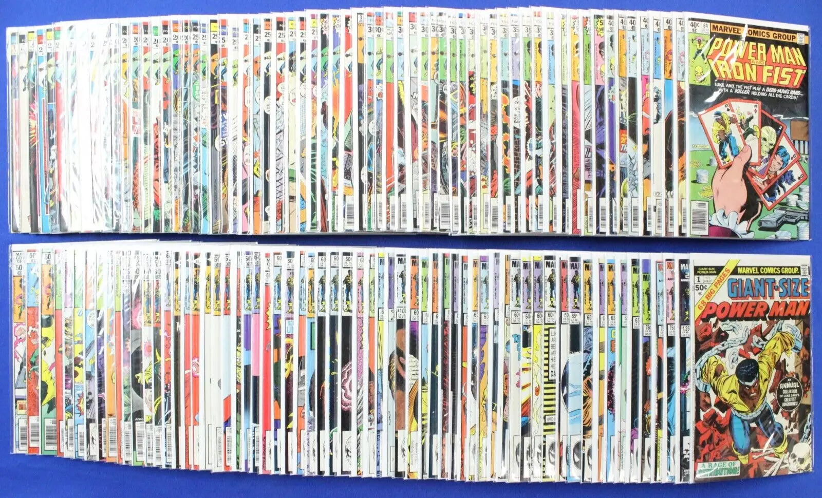 Luke Cage Hero for Hire Power Man Iron Fist #1-125 + Annual Complete Set