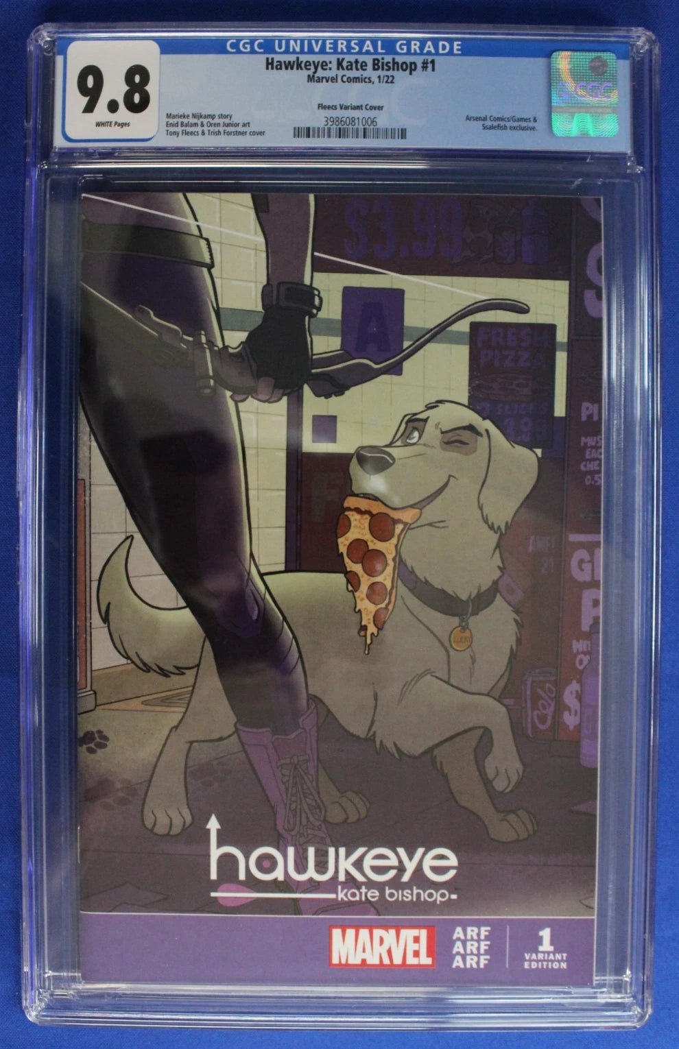 Hawkeye: Kate Bishop #1 Fleecs Variant CGC 9.8