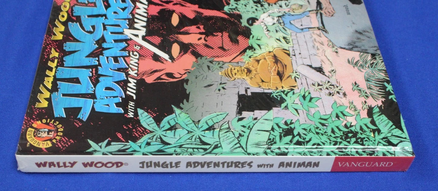 Wally Wood Jungle Adventures With Jim King & Animan HC & Deluxe Slipcase Edition
