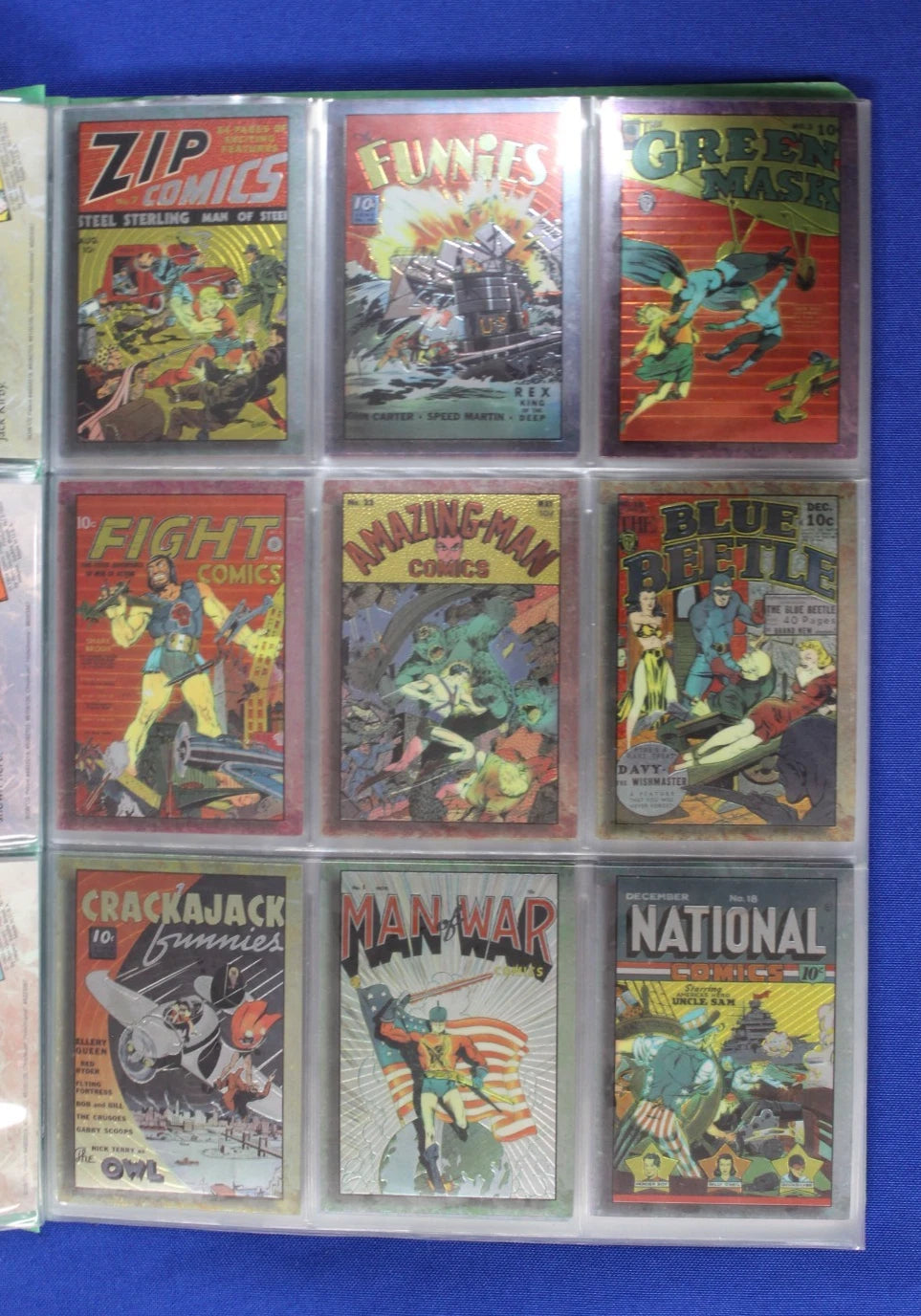 Comics Images 1995 The Golden Age of Comics Chromium Cards Set of 102 Cards