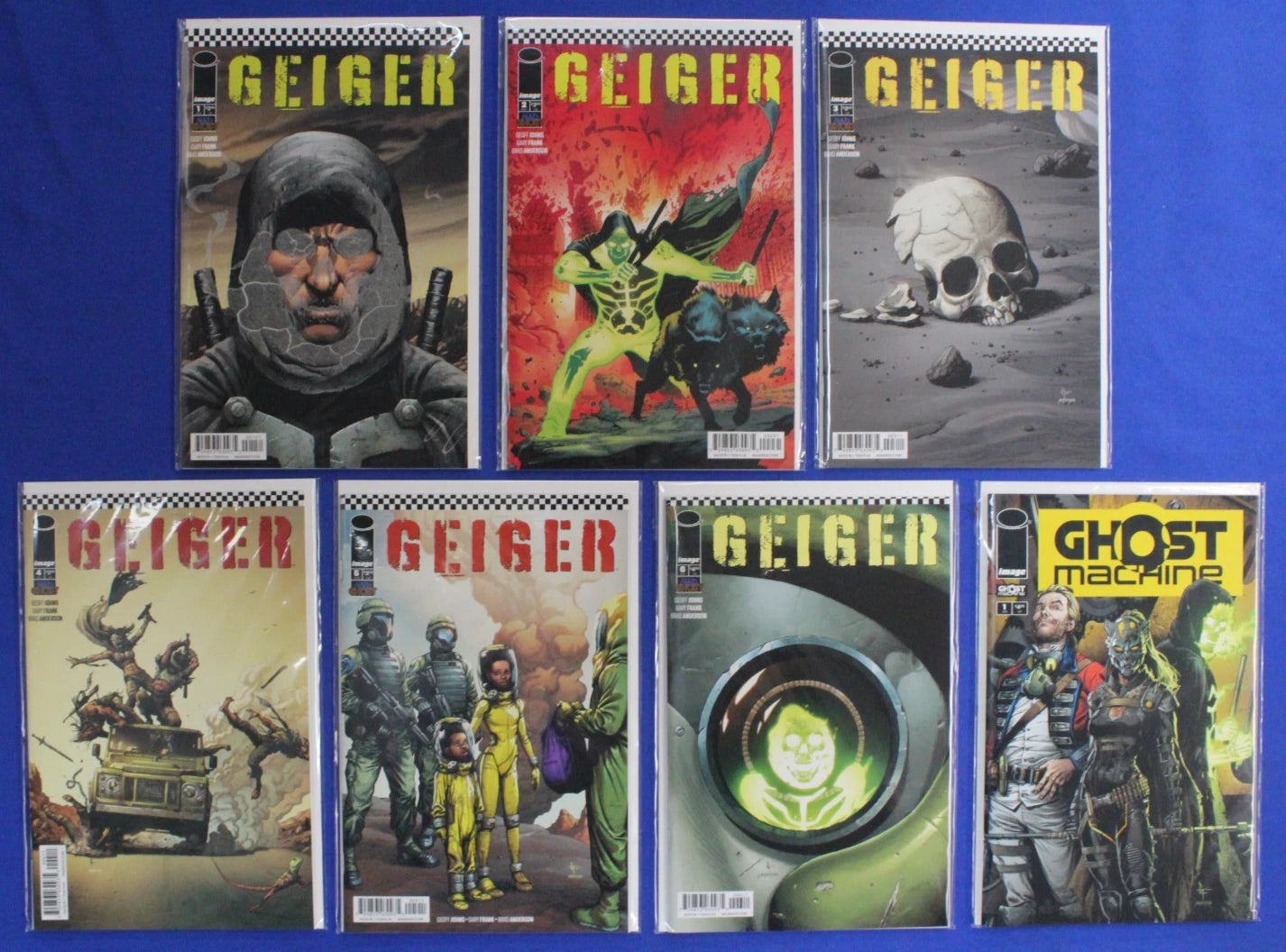 Geiger #1-6 Complete Set + Ghost Machine One-Shot VF/NM