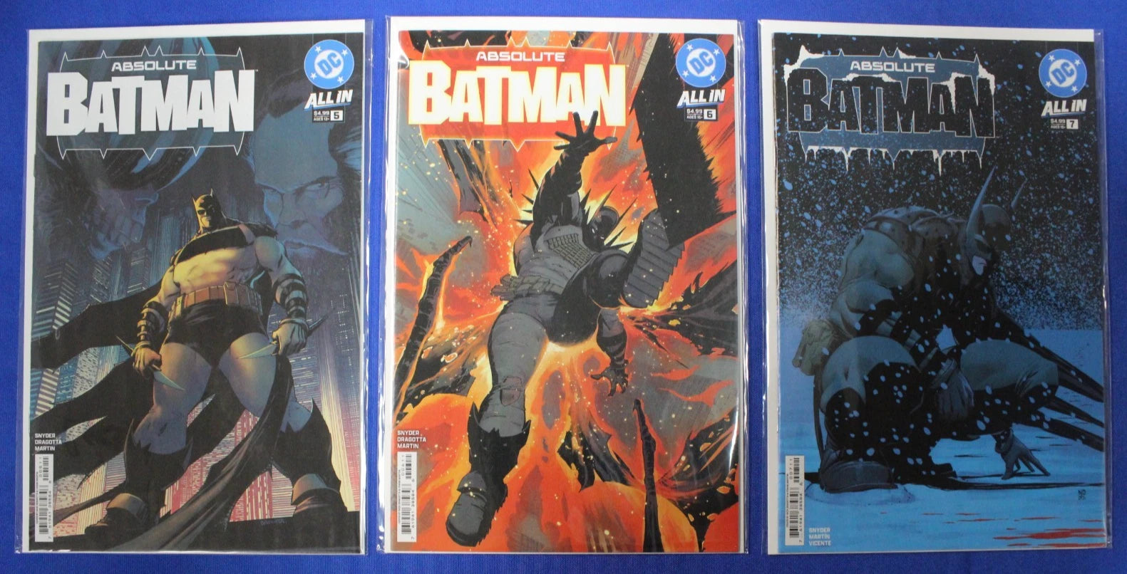 Absolute Batman #1-13 + Annual VF/NM