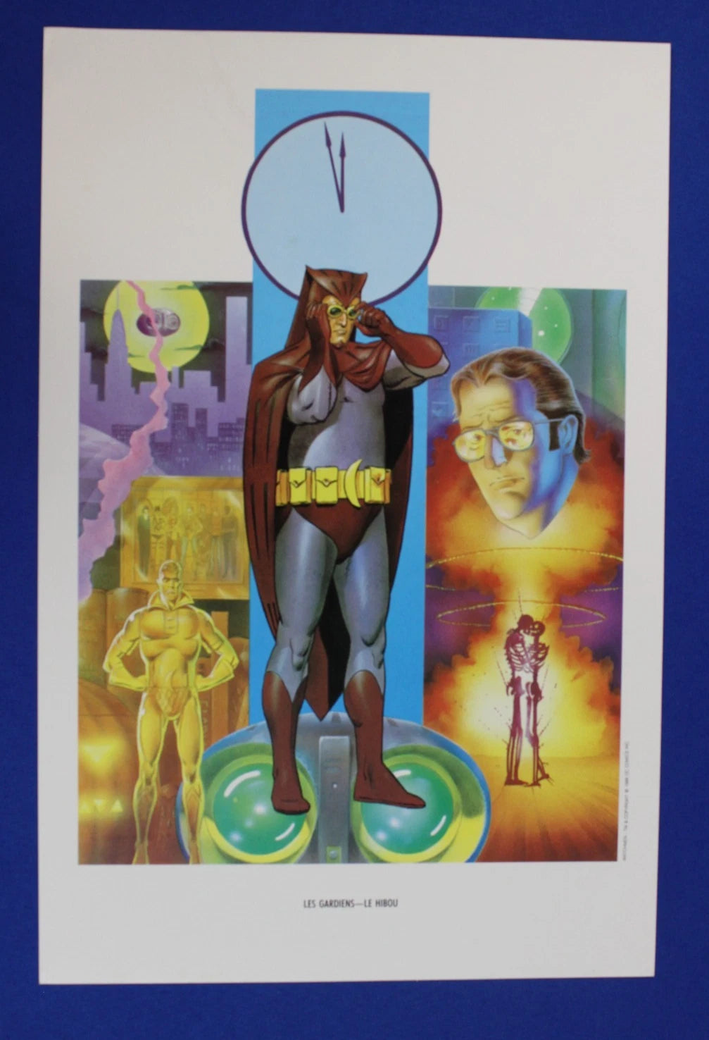DC 1988 Watchmen Art Portfolio American & French Covers + Promotional Posters