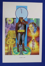 DC 1988 Watchmen Art Portfolio American & French Covers + Promotional Posters