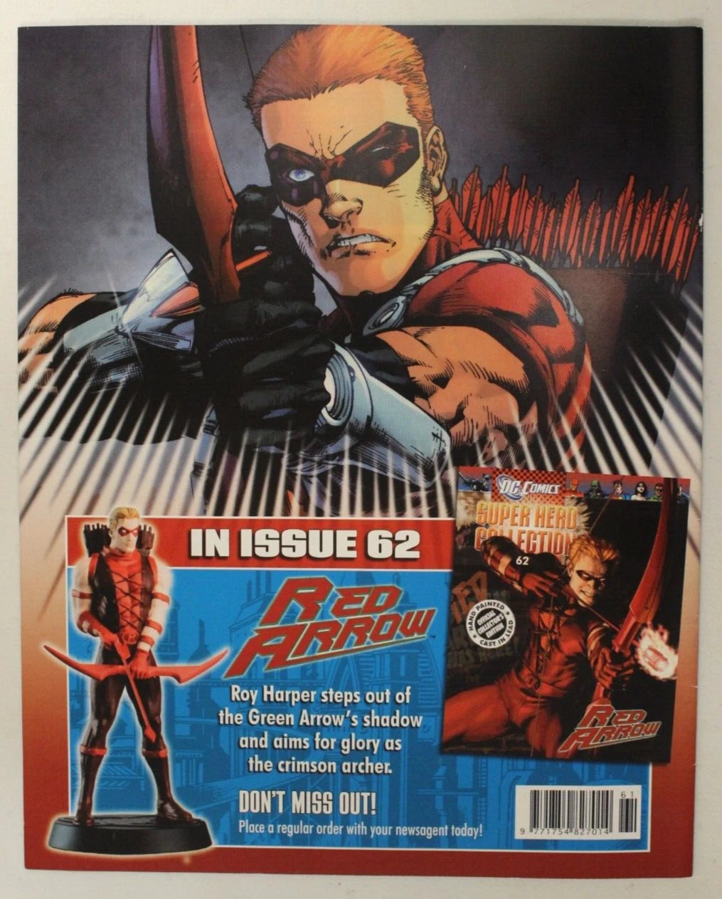 Eaglemoss DC Super Hero Collection Adam Strange Lead Figurine & Magazine #61 FN