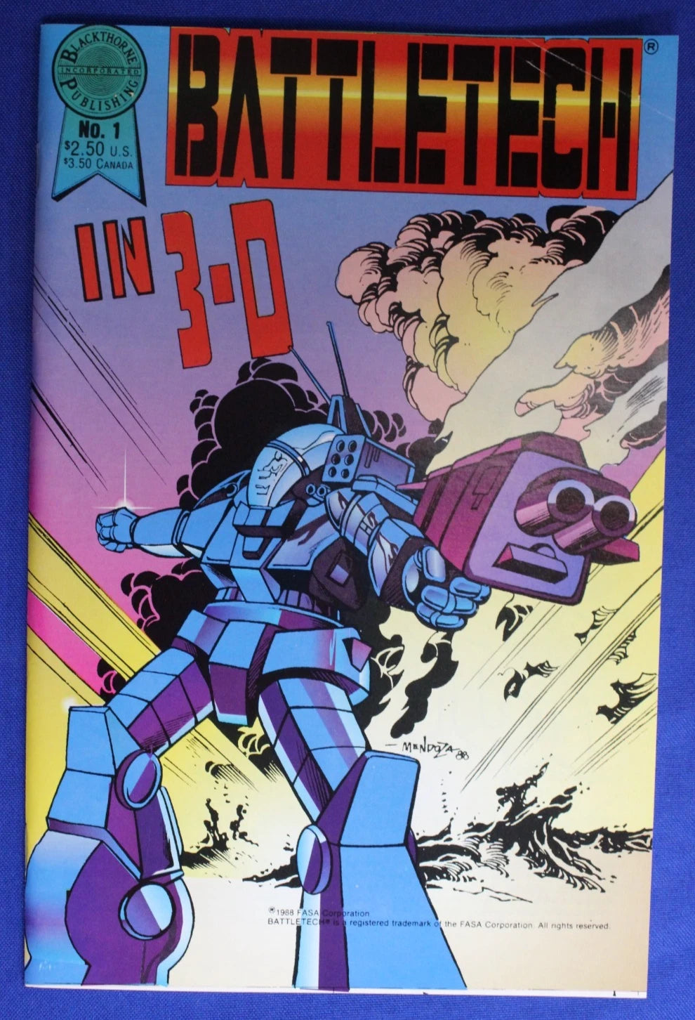 Battletech in 3D #1 VF/NM