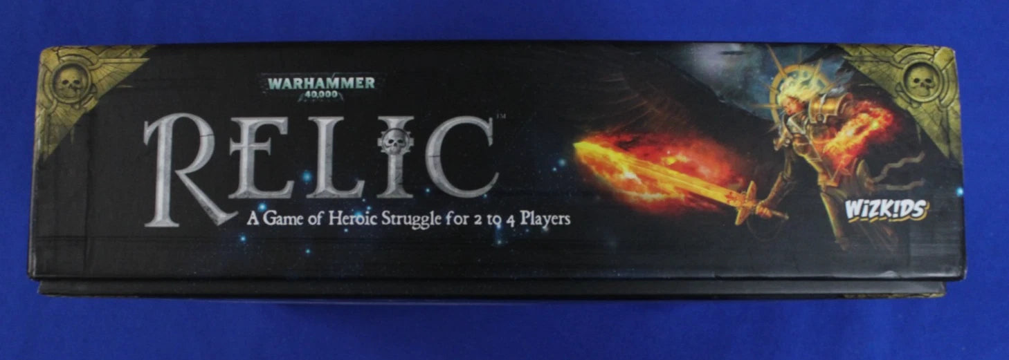 WizKids 2019 Warhammer 40k Relic Board Game + Expansions Opened Near Complete