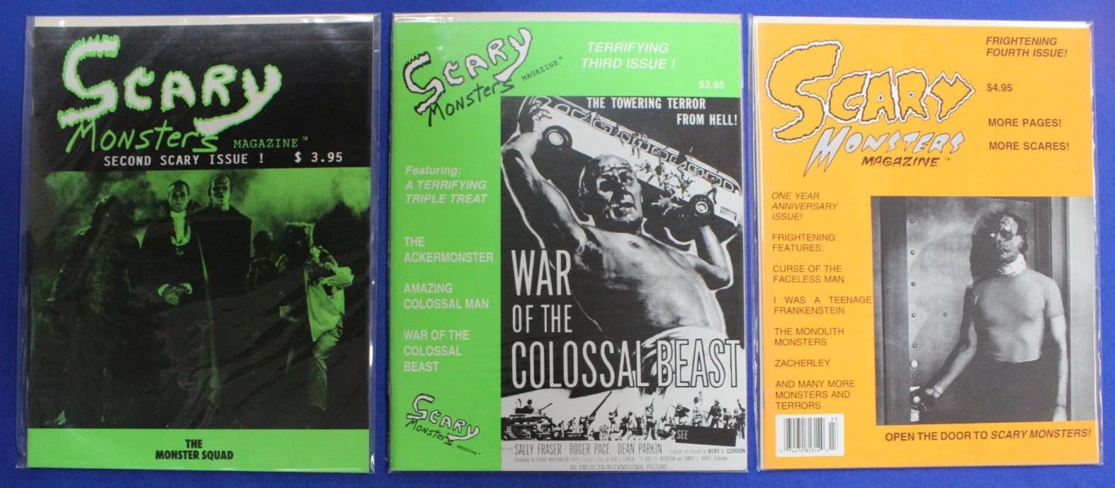 Scary Monsters #1-17 & Monster Memories Yearbook 1993-96 Lot of 21 VF-VF/NM