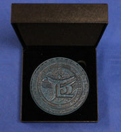 Doom Eternal Hell Priest Challenge Coin 4.5 Inch Diameter