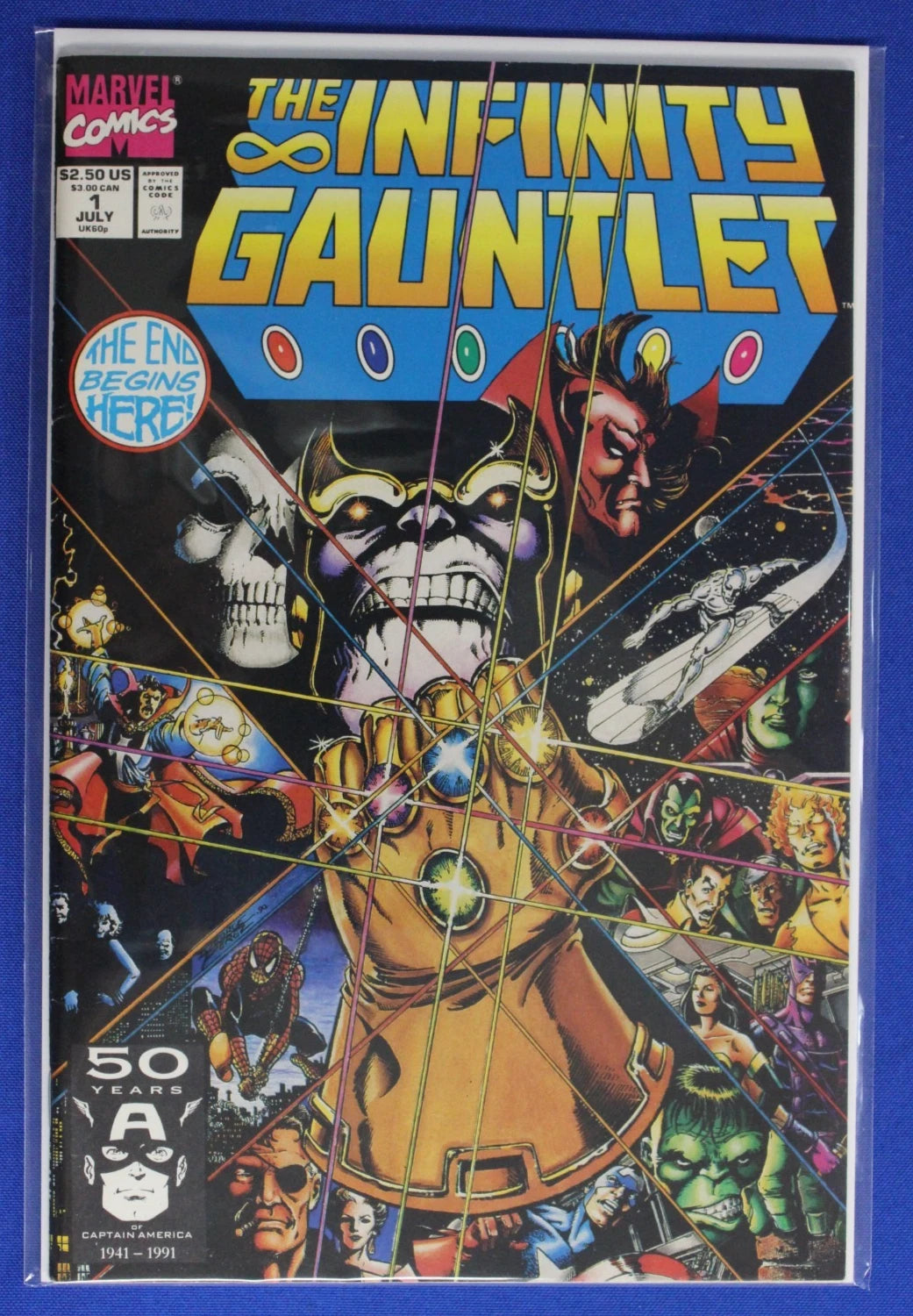 Infinity Gauntlet #1-6 Complete Set FN-VF