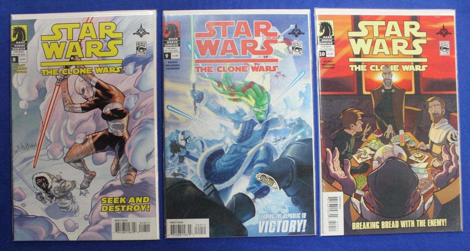 Star Wars The Clone Wars #1-12 Complete Set + 2 FCBD VF/NM