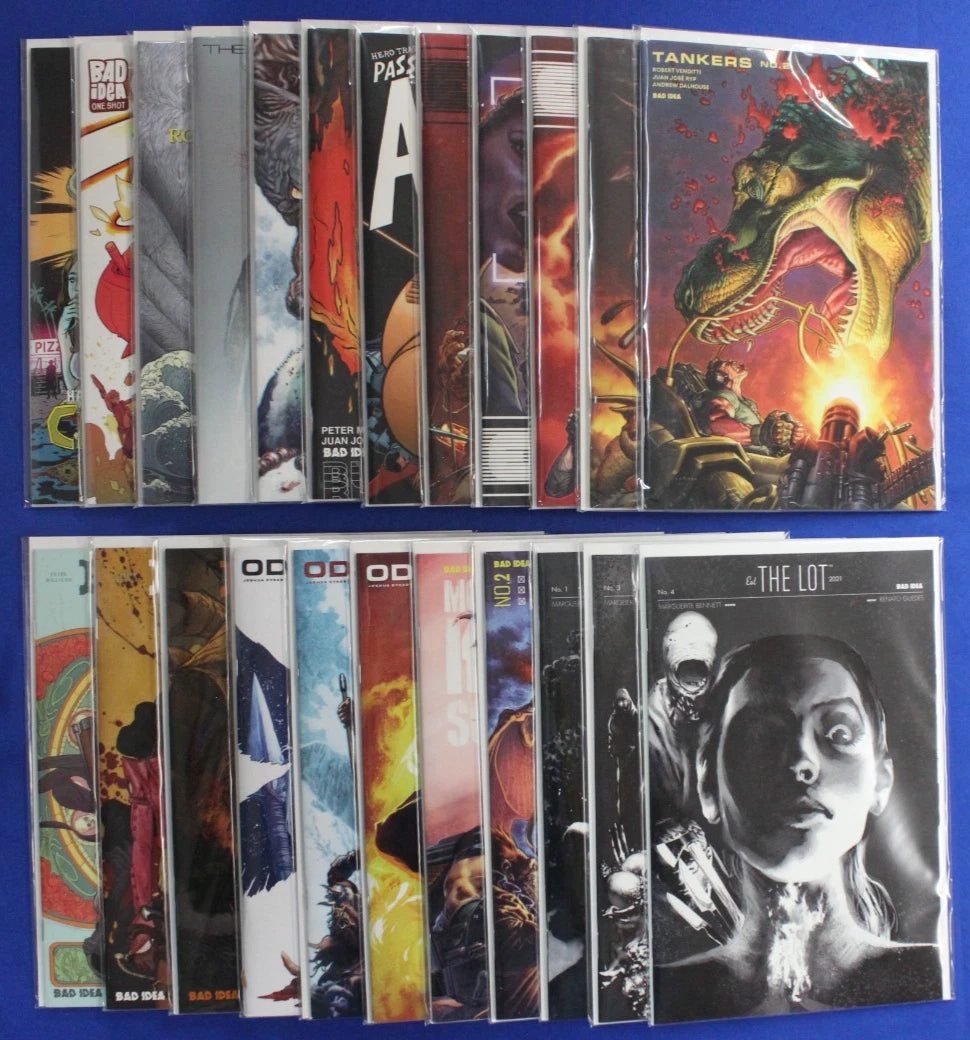 Bad Idea Comics Lot of 23 One-Shots & Incomplete Sets VF/NM