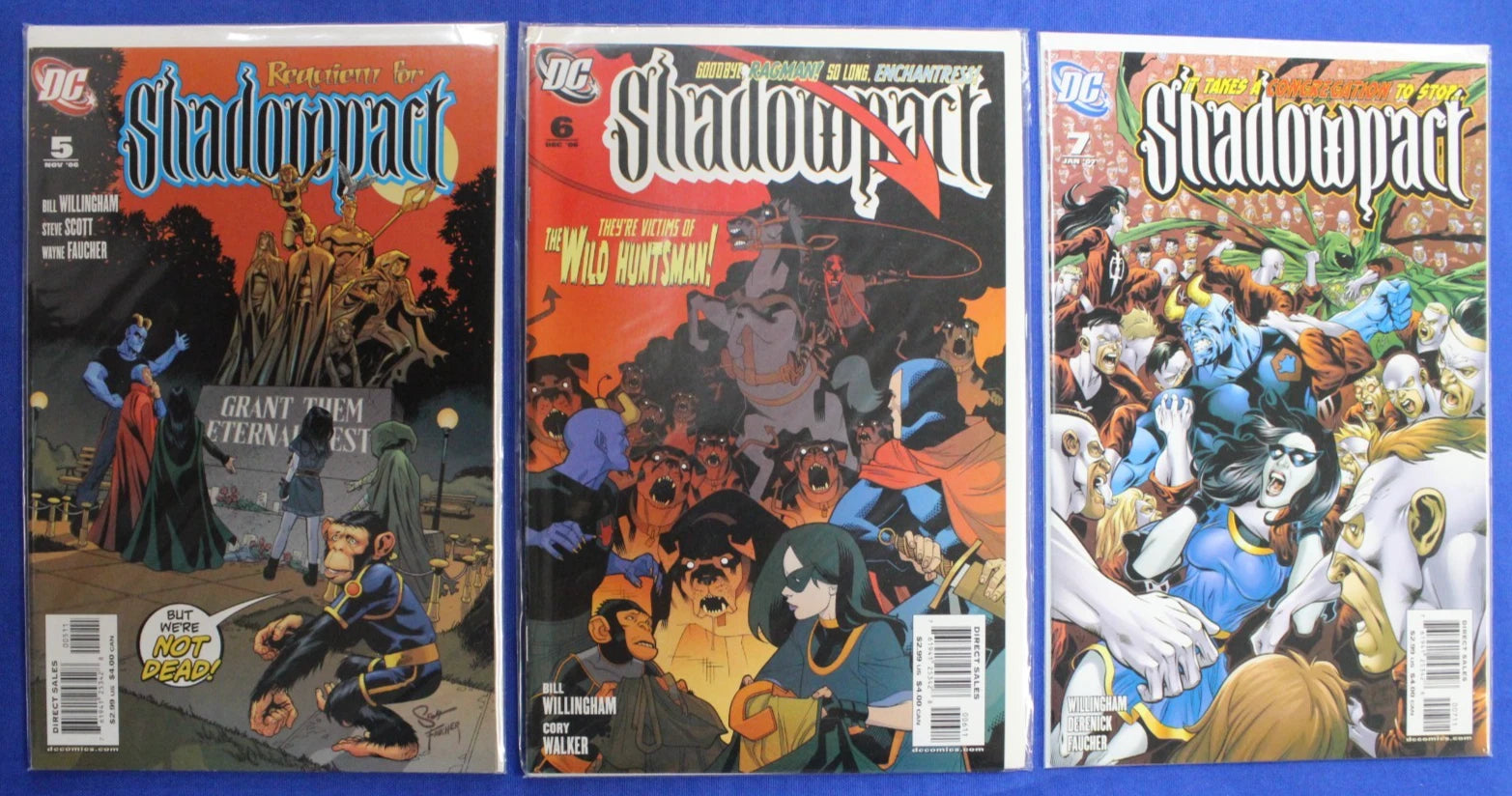 Shadowpact #1-25 Complete Set VF/NM