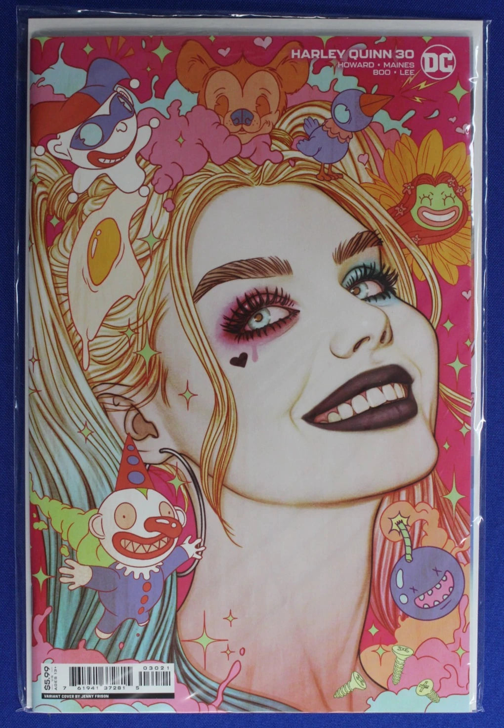 Harley Quinn Jenny Frison Variants Lot of 9 VF/NM