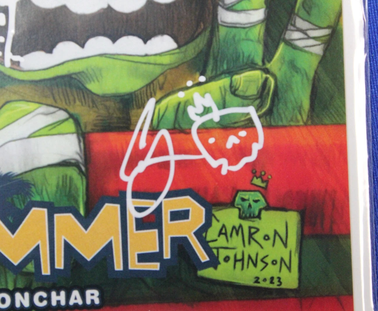 Saturday Morning Adventures TMNT Endless Summer SIGNED by Camron Johnson NM