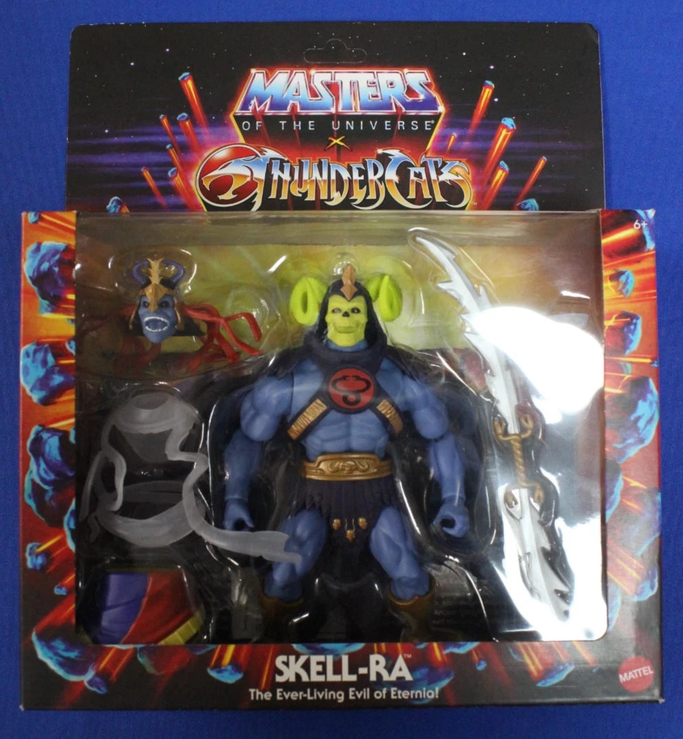 Mattel 2025 Masters of the Universe x Thundercats Skell-Ra Figure CIB Unpunched
