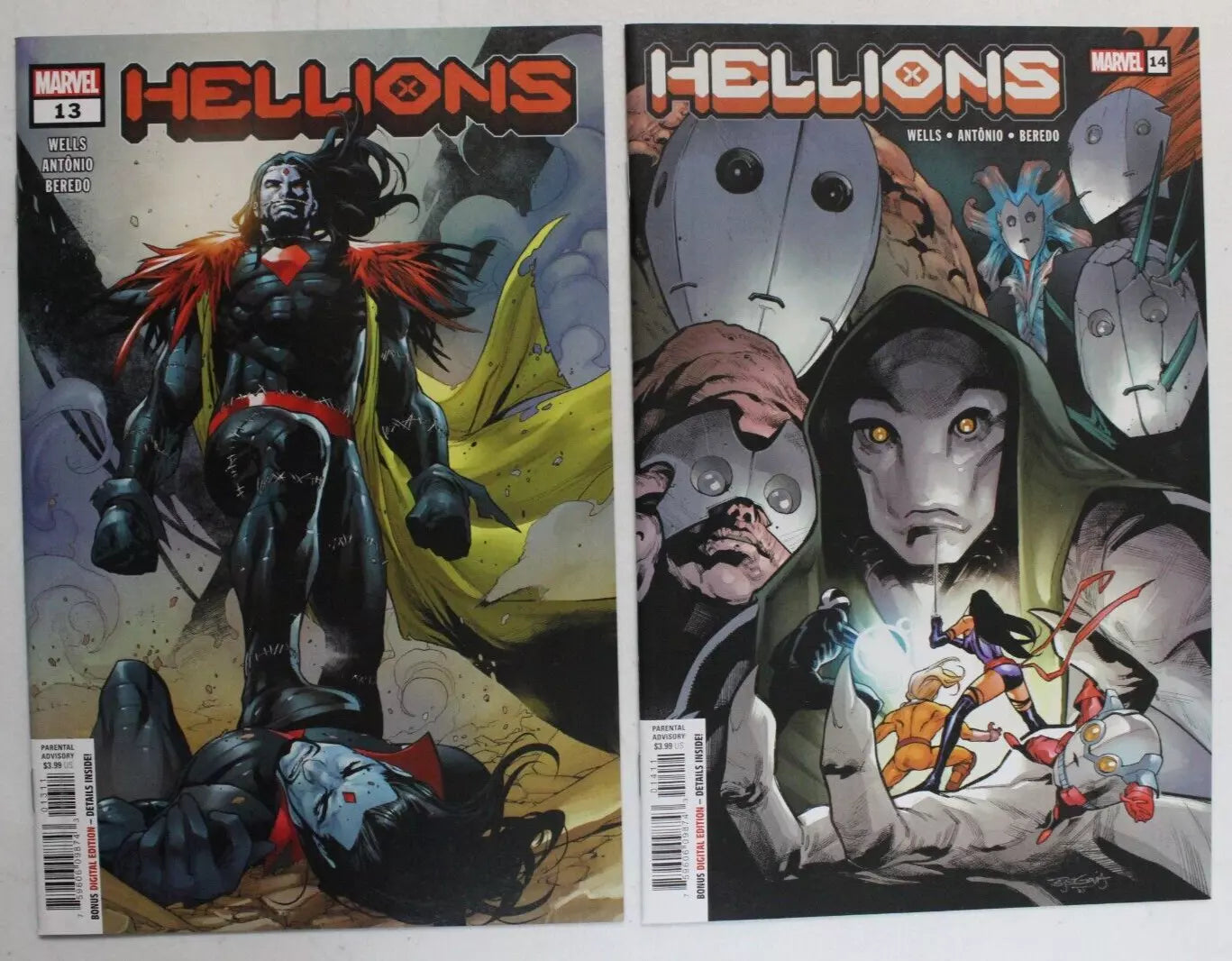 Hellions #1-18 Complete Set