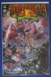 Godzilla vs Mighty Morphin Power Rangers #1-5 Complete Set NM