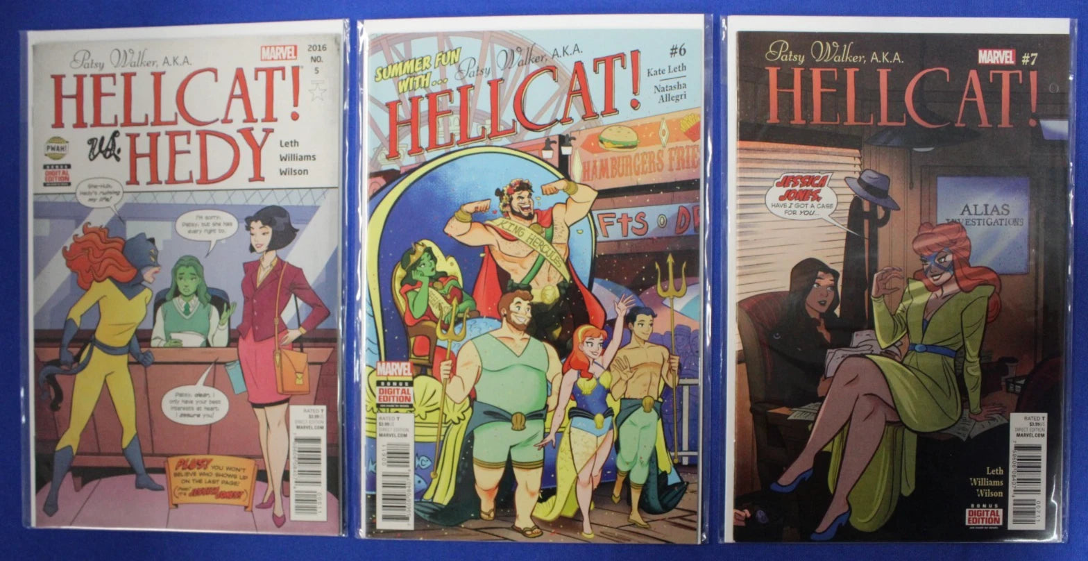 Patsy Walker AKA Hellcat #1-17 Complete Set VF/NM