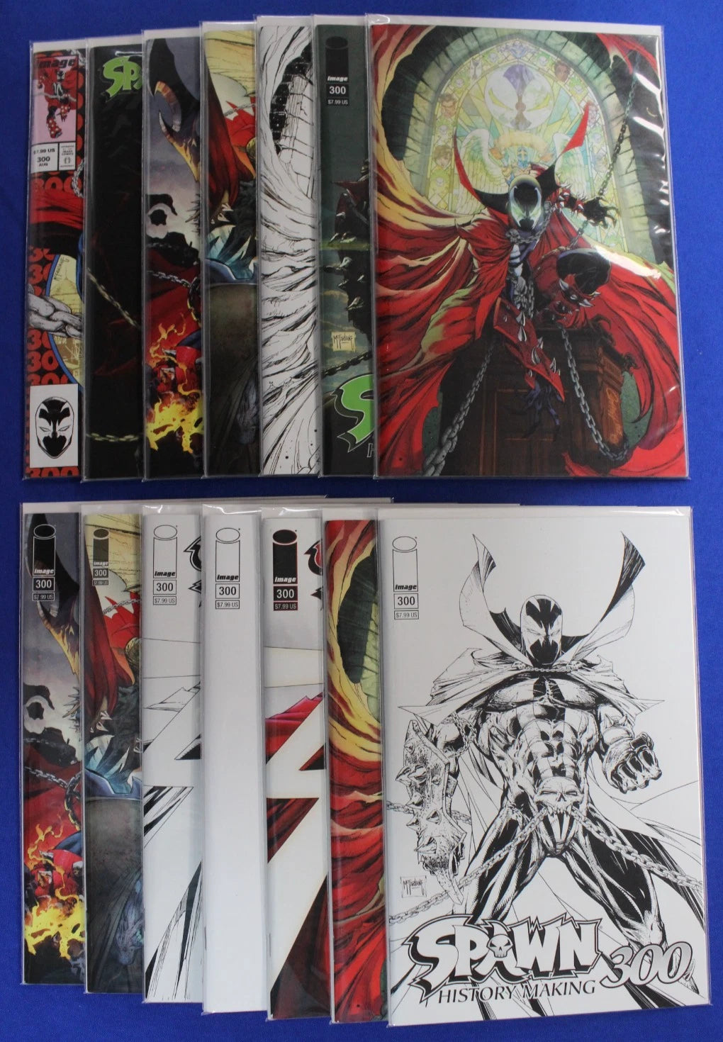 Spawn #300 Variant Set Lot of 14 VF/NM
