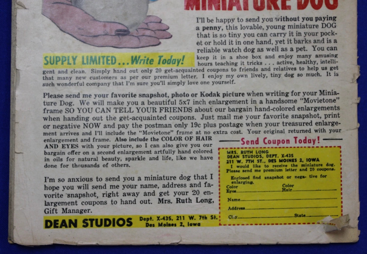 Mystery in Space #32 GD/VG