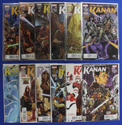 Star Wars Kanan the Last Padawan #1-12 Complete Set VF-VF/NM
