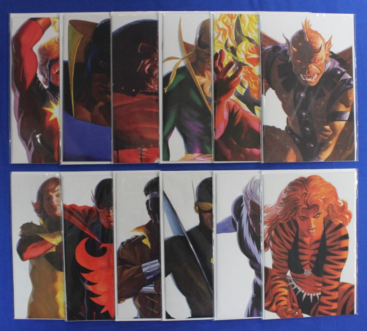 Lot of 12 Alex Ross Timeless Virgin Variants VF/NM