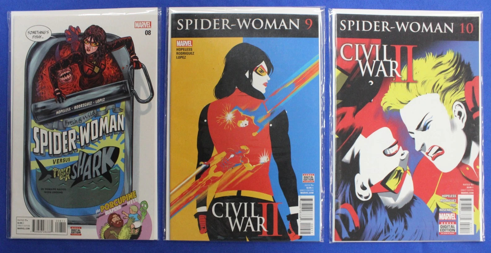 Spider-Woman #1-17 Complete Set VF-VF/NM