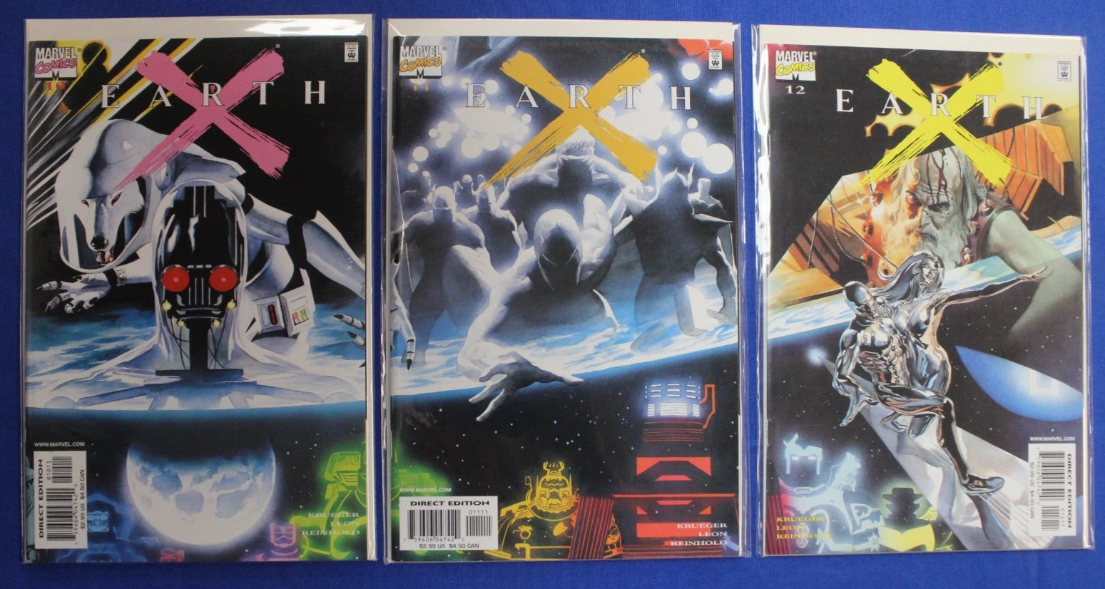 Earth X #0-12 & X Complete Set + Extras Lot of 42 VF-VF/NM