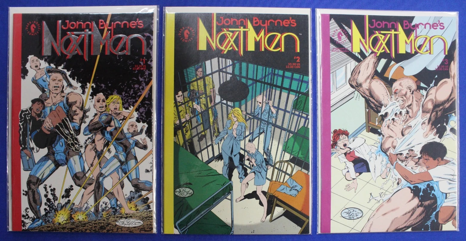 John Byrne's Next Men #0-20 & 22-26 VF-VF/NM
