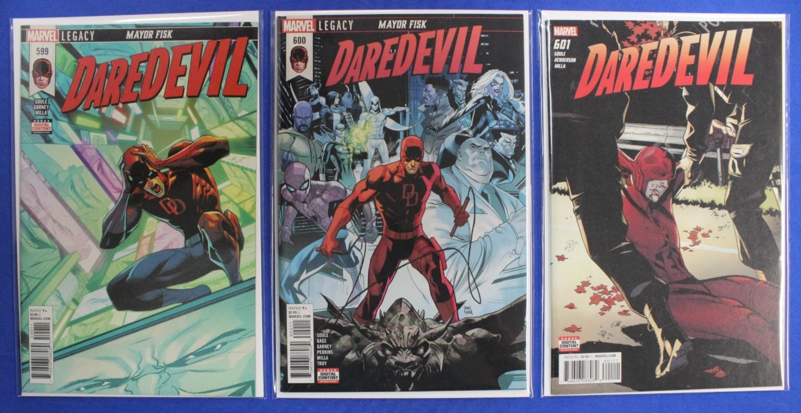 Daredevil #595-612 Complete Set Lot of 18 VF/NM