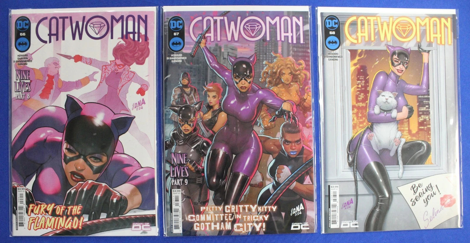 Catwoman #51-68 DNA Covers Full Set Lot of 19 VF/NM