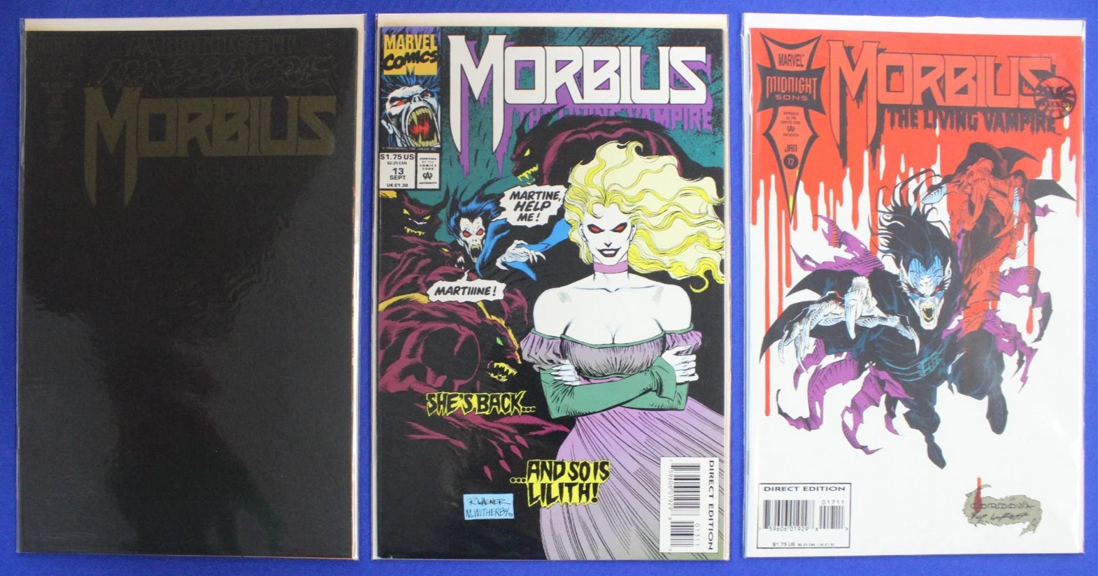 Rise of Midnight Sons Lot of 34 VF-VF/NM