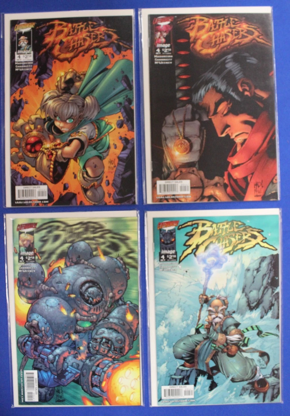Battle Chasers #1-9 + Prelude, Variants & TPBs Lot of 23 VF/NM