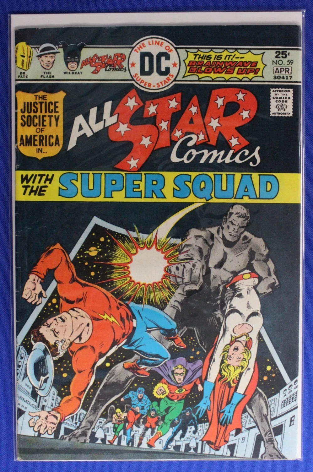 All Star Comics #59-62 #64-66 #68-70 Lot of 10 VG-FN