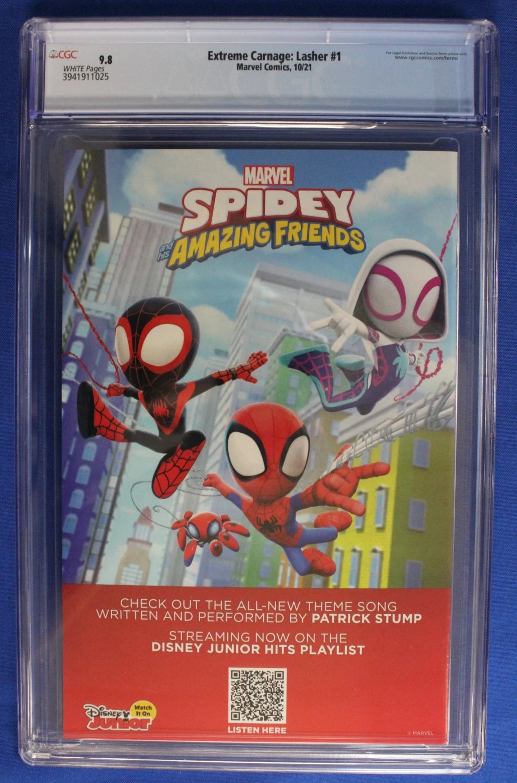 Extreme Carnage: Lasher #1 CGC 9.8