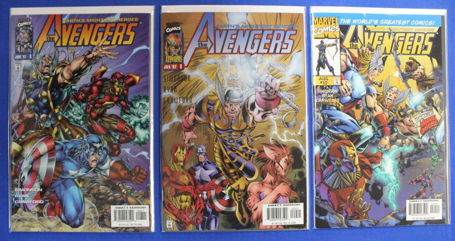 Avengers #1-13 Complete Set + Extras Lot of 16 VF-VF/NM