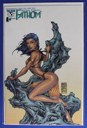 Fathom #9 B Cover, Plantinum Holofoil, Emerald Green Foil Variants NM