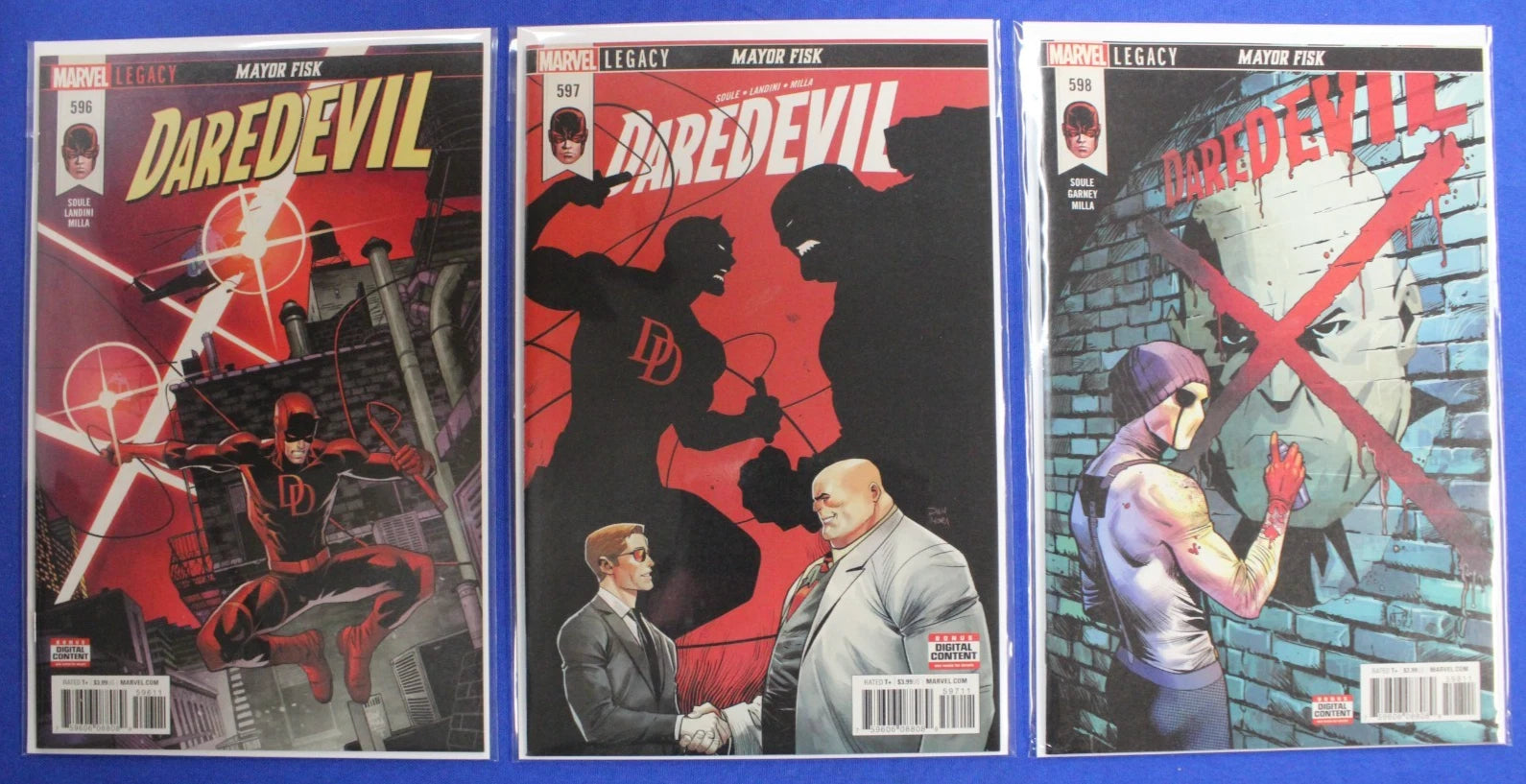 Daredevil #595-612 Complete Set Lot of 18 VF/NM