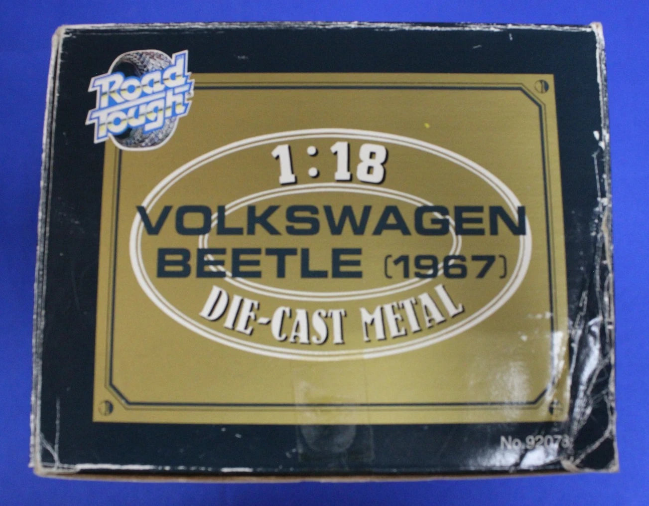 Road Tough 1967 Volkswagen Beetle & 1955 Ford Thunderbird 1:18 Vehicle Lot of 3