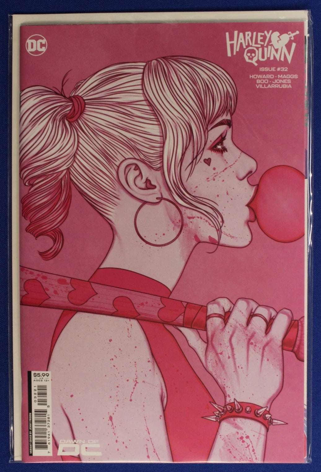 Harley Quinn Jenny Frison Variants Lot of 9 VF/NM