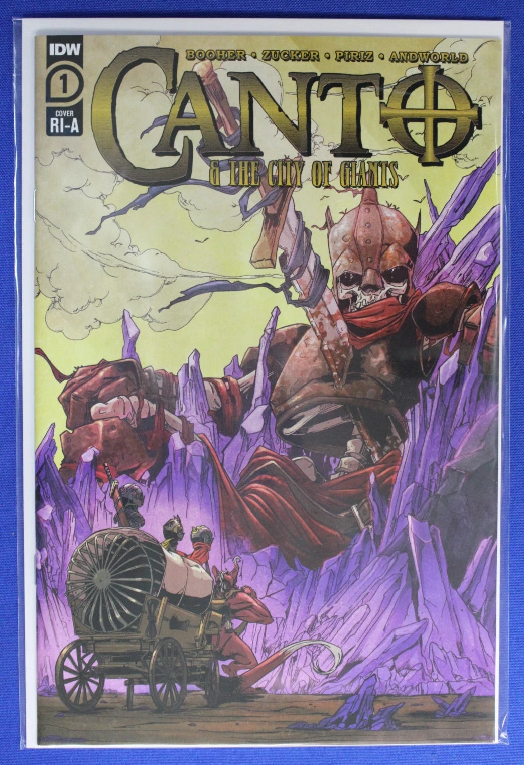 Canto & The City of Giants #1 x2 & #2 1:10 RI Variants Lot of 3 VF/NM