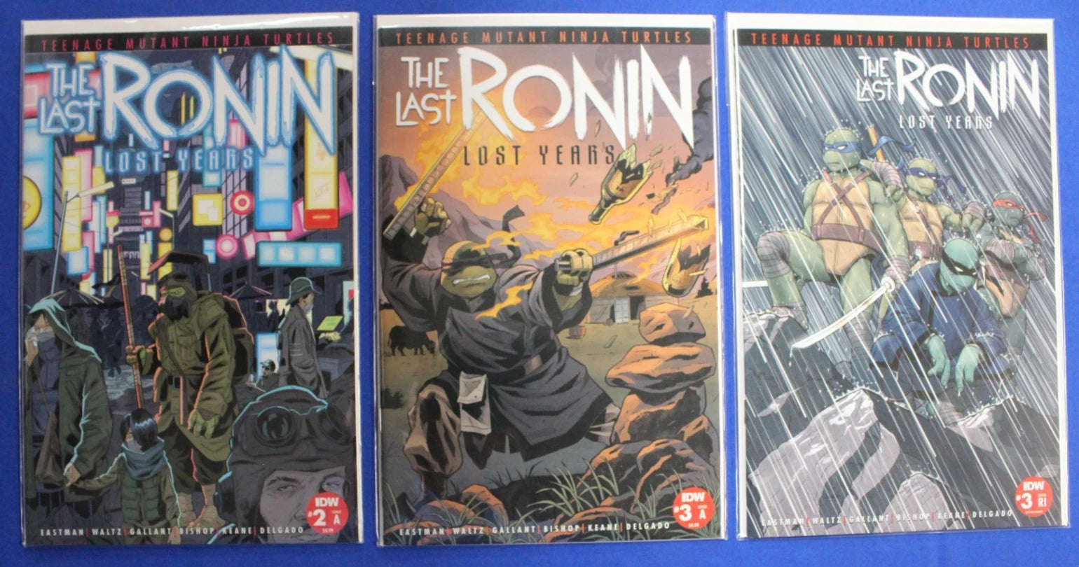 TMNT Last Ronin Lost Years #1-5 Complete Set + Extras Lot of 11 VF/NM