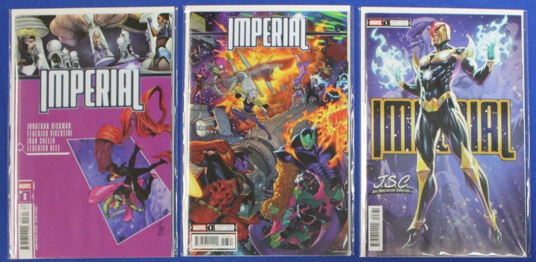 Imperial #1-4 Near Full Set + Extras Lot of 21 VF/NM