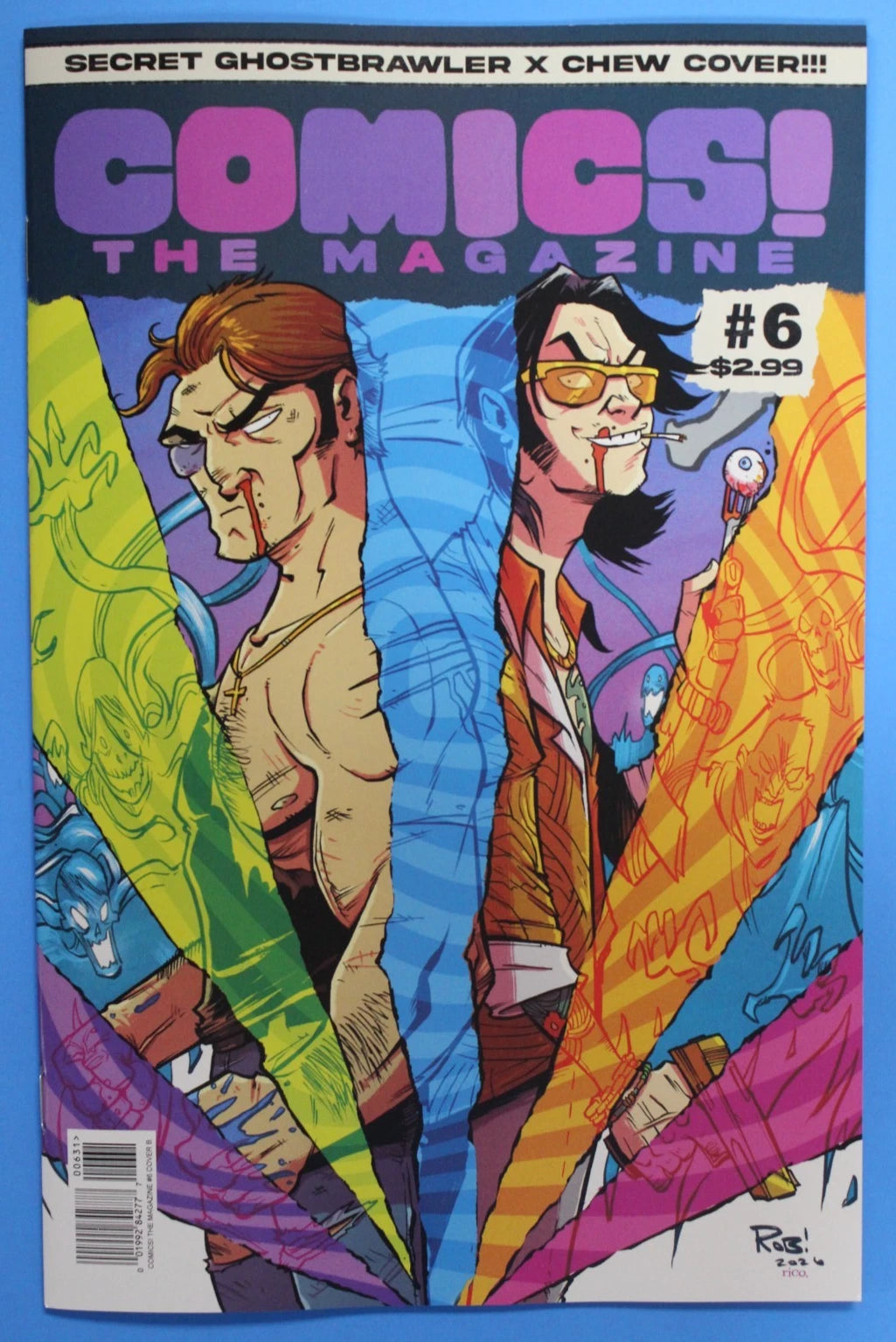 Comics The Magazine #6 Secret Ghostcrawler X Chew Variant