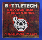 Catalyst Battletech Mercenaries Standard Box Set + Posters & 5 Salvage Boxes